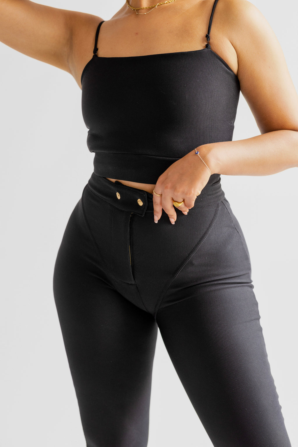 Spaghetti Contour Top