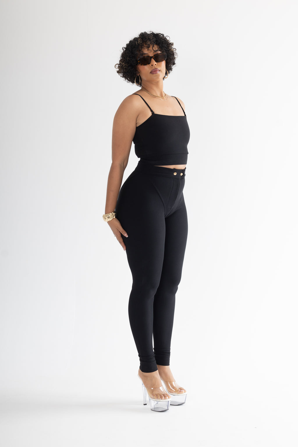 Spaghetti Contour Top