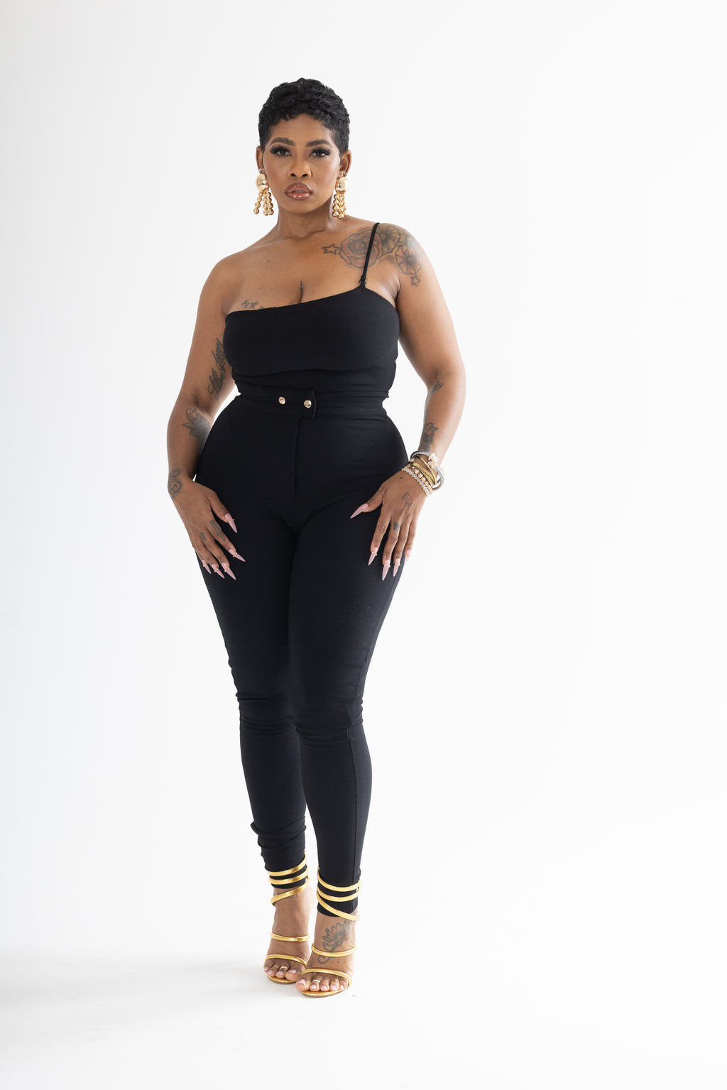 Spaghetti Contour Top