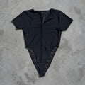 Hook and Eye High Hip Body Suit
